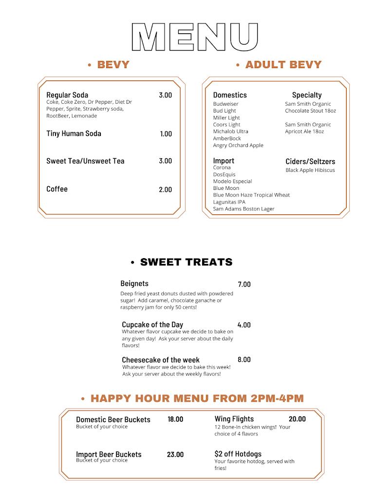 Barefoot Bistro Menu image 2